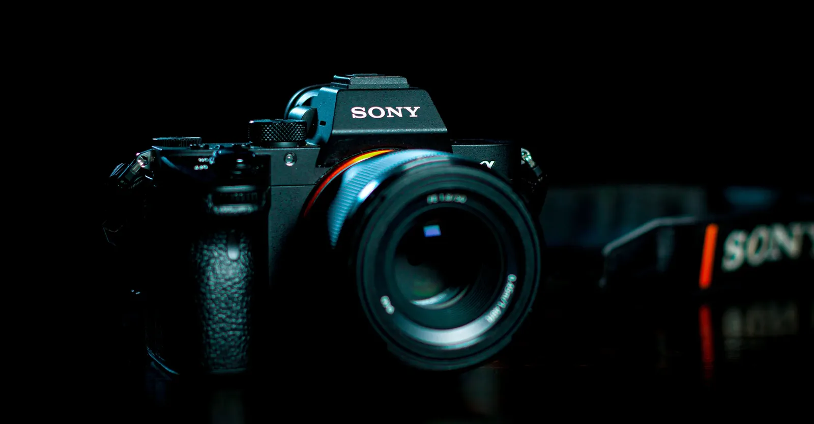Sony camera product photography